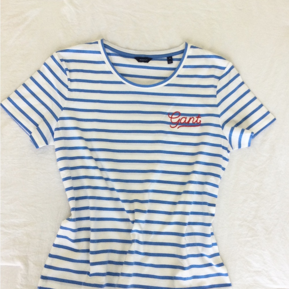 PRICE DROP! Nautical Blue and White Striped T